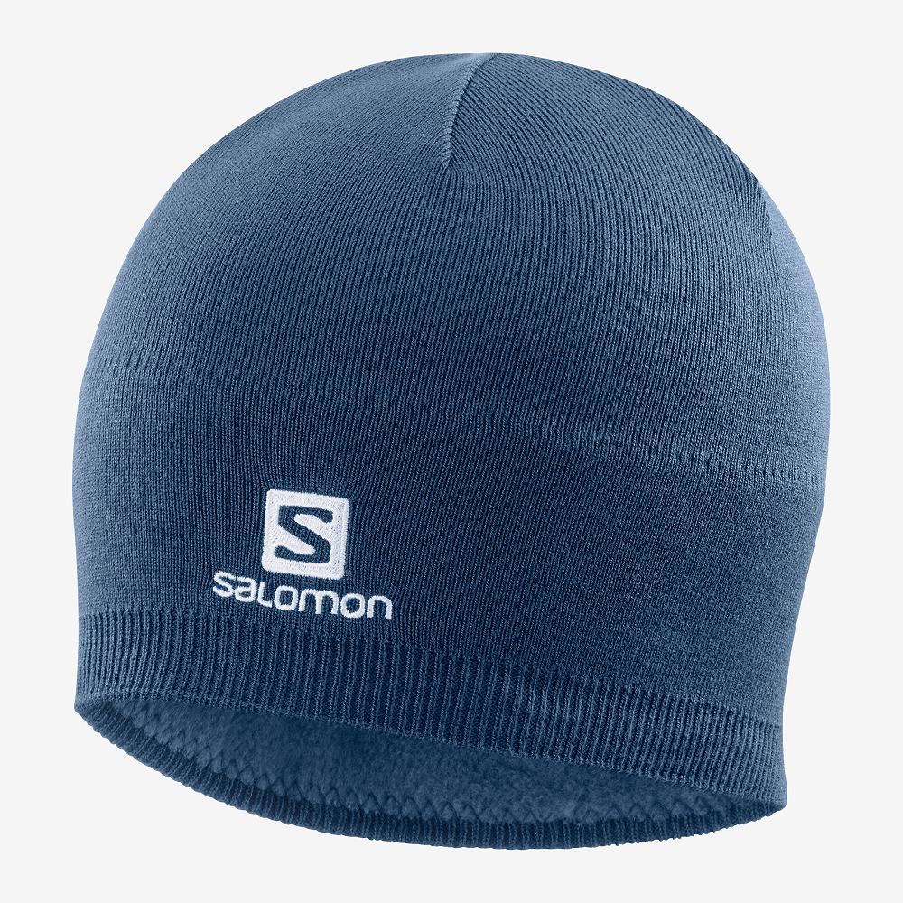 Gorros Salomon Hombre Azul Marino - Salomon Argentina RS WARM ,650137-SJQ